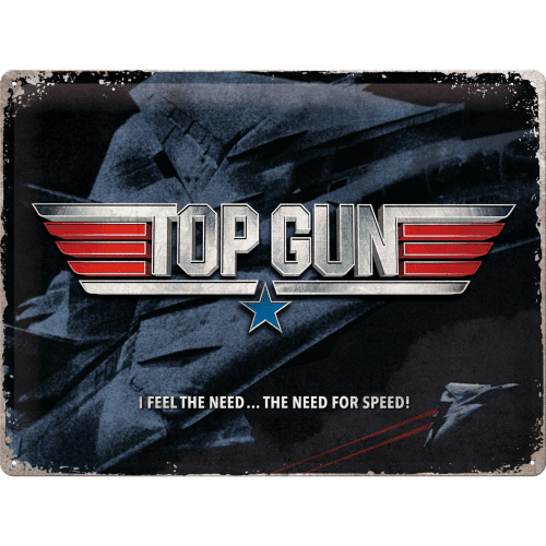 Top Gun Blechschild 