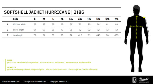 Softshelljacket "Hurricane"