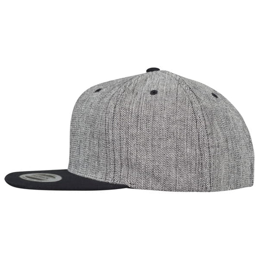 Solid Snapback Cap "Melange" Artikelbild 4