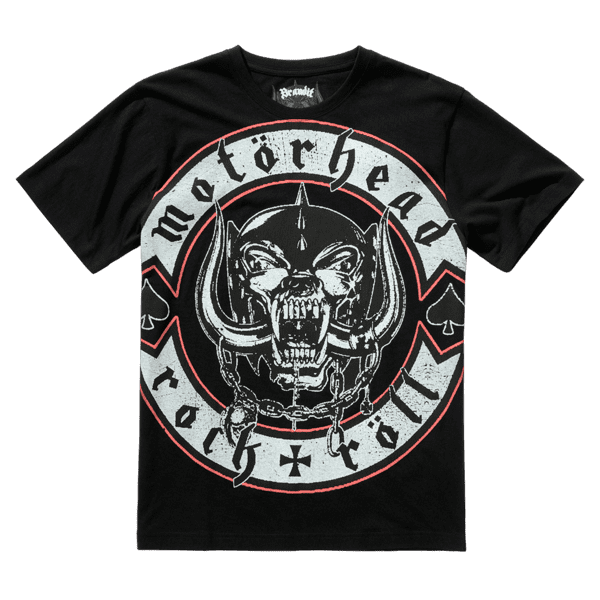 Laden Sie das Bild in Galerie -Viewer, Motörhead T-Shirt &quot;Rock Röll&quot; Artikelbild 1
