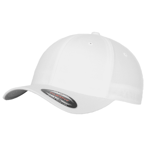 Laden Sie das Bild in Galerie -Viewer, Flexfit Cap &quot;White&quot; Artikelbild 2
