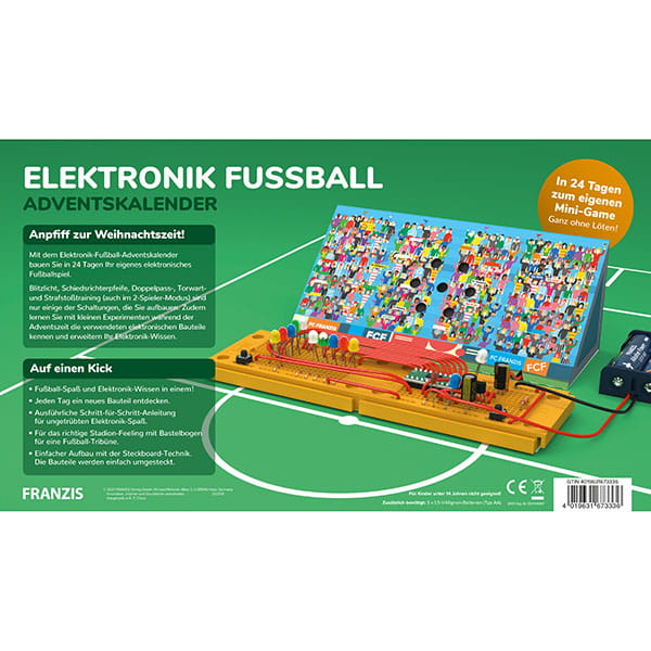 Laden Sie das Bild in Galerie -Viewer, Elektronik Fussball Adventskalender Artikelbild 3
