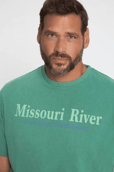 Laden Sie das Bild in Galerie -Viewer, T-Shirt &quot;Missouri River&quot; von JP1880 Artikelbild 4
