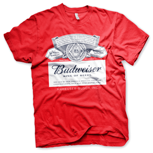 T-Shirt "Budweiser Label" Artikelbild 1