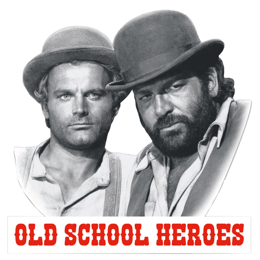 Bud Spencer Stahlschild "Old School Heroes" Artikelbild 1