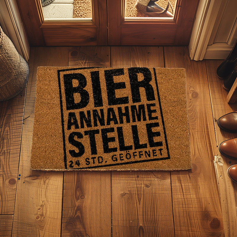 Laden Sie das Bild in Galerie -Viewer, Fussmatte &quot;Bierannahmestelle&quot;
