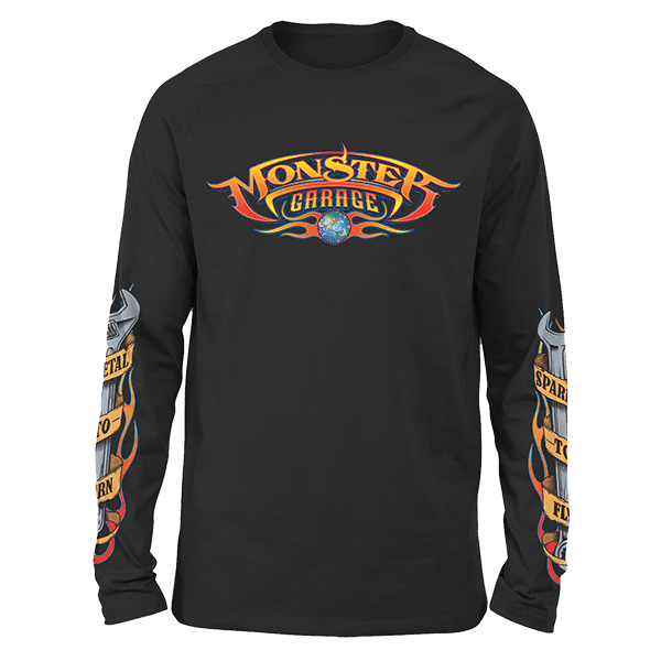 Laden Sie das Bild in Galerie -Viewer, Monster Garage Longsleeve &quot;Sparks to Fly&quot; Artikelbild 2
