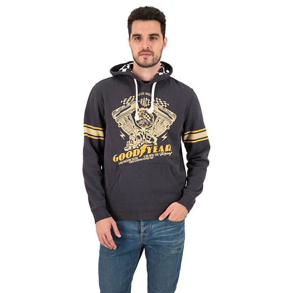 Laden Sie das Bild in Galerie -Viewer, Goodyear Hoody &quot;Rider&quot; Artikelbild 4
