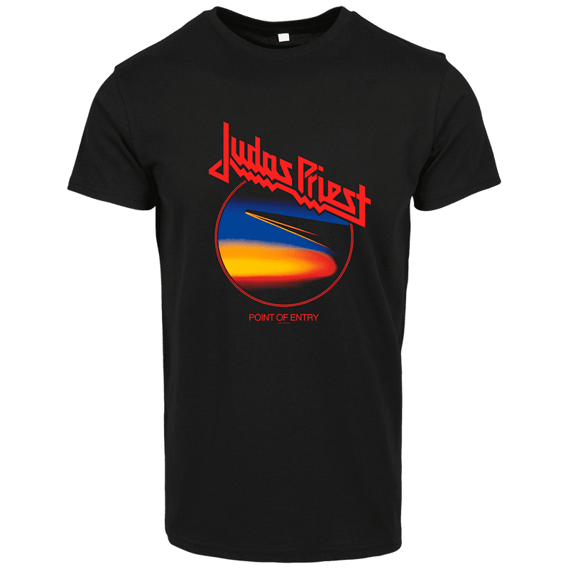 Laden Sie das Bild in Galerie -Viewer, Judas Priest T-Shirt &quot;Point Of Entry&quot; Artikelbild 1
