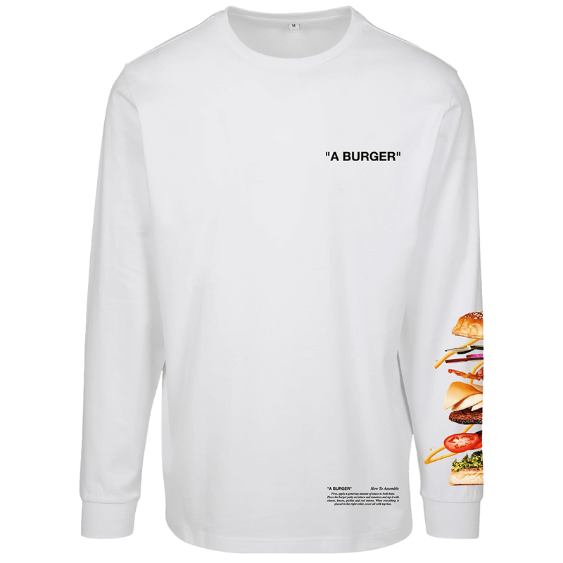 Laden Sie das Bild in Galerie -Viewer, Longsleeve &quot;A Burger&quot; Artikelbild 1
