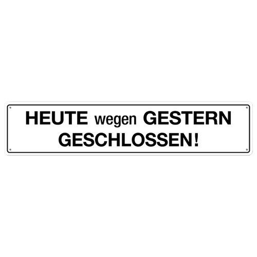 Straßenschild 