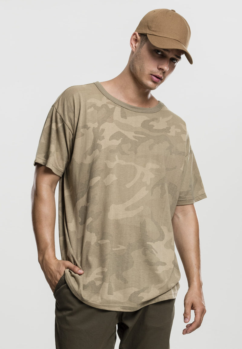 Laden Sie das Bild in Galerie -Viewer, Camo Oversized T-Shirt von Urban Classics Artikelbild 1
