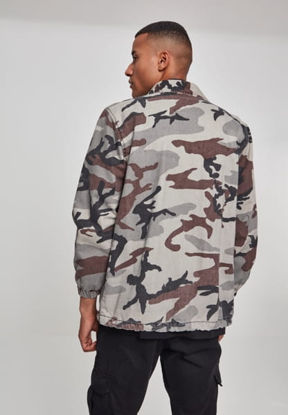 Laden Sie das Bild in Galerie -Viewer, Leichte Baumwolljacke &quot;Camo&quot; von Urban Classics Artikelbild 2
