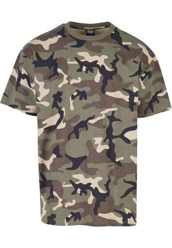 Oversized Camo T-Shirt von Urban Classics