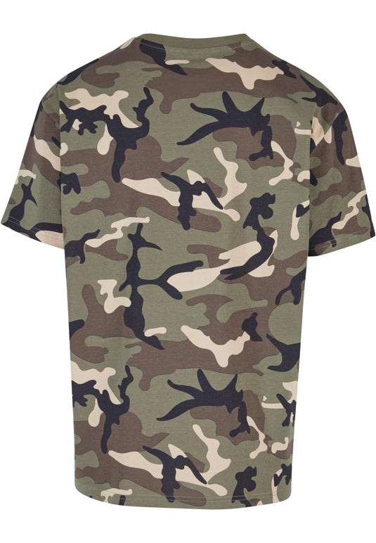 Oversized Camo T-Shirt von Urban Classics